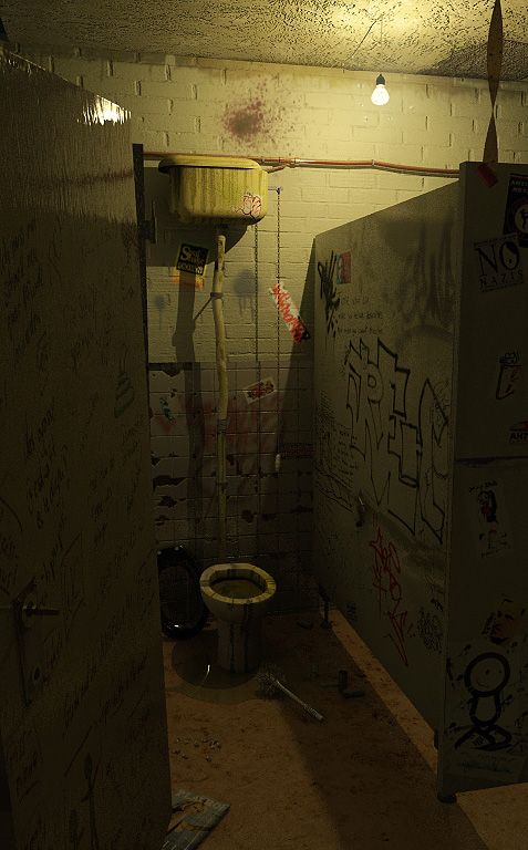 the toilet of horror 3D